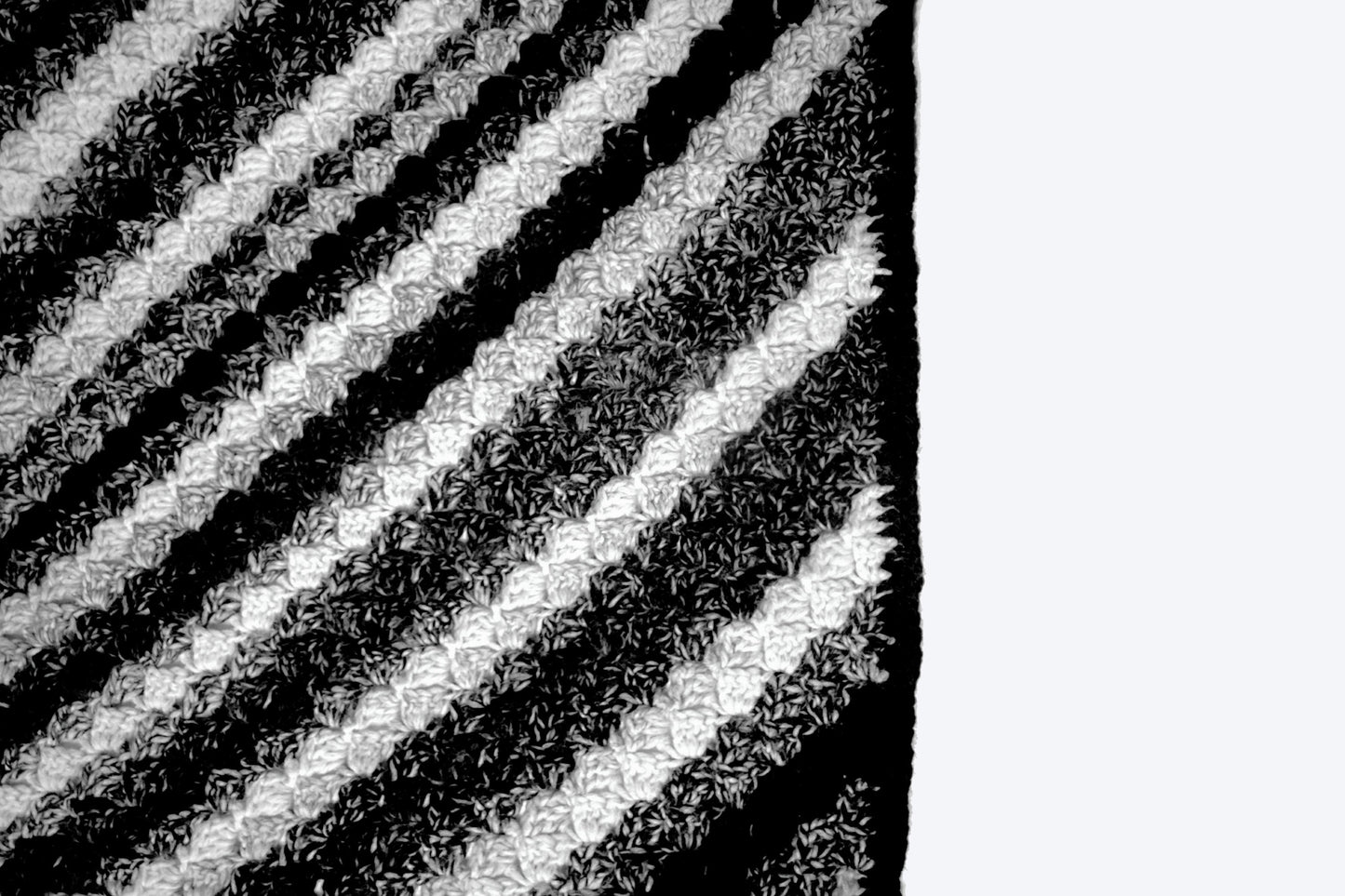 Rainy Days Crochet Throw - Crochet Pattern