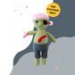 Zeke the Zombie Plushie - Crochet Pattern