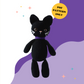 Bella the Black Cat Plushie - Crochet Pattern