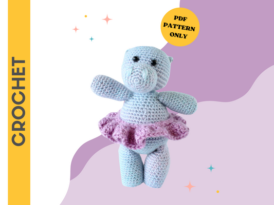 Holly the Hippo - Crochet Pattern