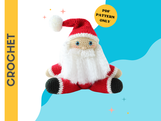Santa Claus Plush - Crochet Pattern