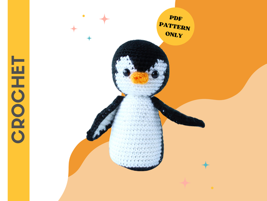 Penelope Penguin - Crochet Pattern