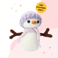 Lucy the Snowman Plushie - Crochet Pattern