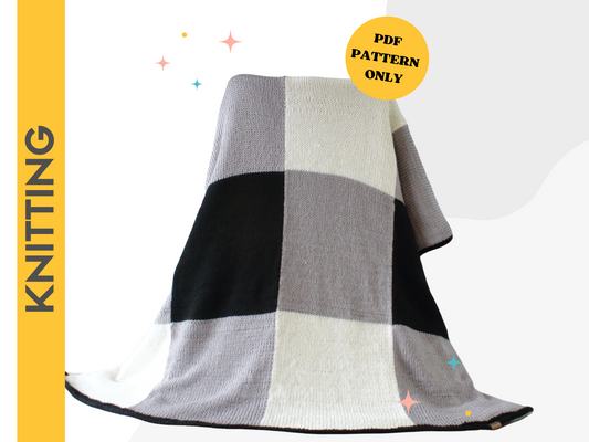 Ammara Throw Blanket - Knitting Pattern