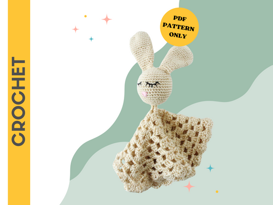 Willow the Bunny Lovey - Crochet Pattern