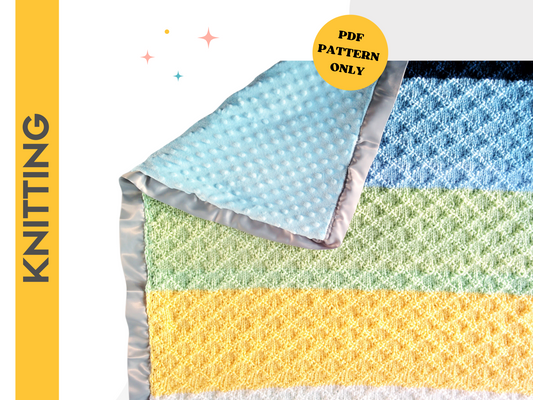 Dina Baby Blanket - Knitting Pattern