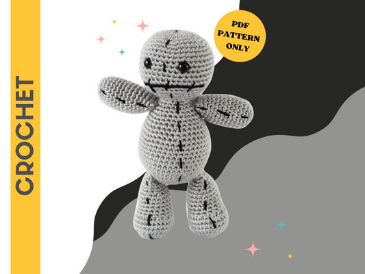 Scrap the Voodoo Doll - Crochet Pattern