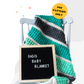 Oasis Baby Blanket - Crochet Pattern