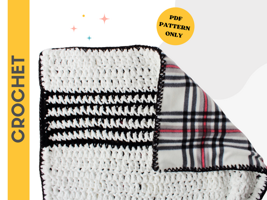 Felix Baby Blanket - Crochet Pattern
