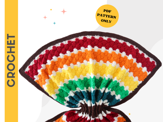 Crispin Baby Blanket - Crochet Pattern