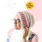 Rosebud Slouchy Beanie - Crochet Pattern