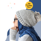 Flurry Beanie & Wristwarmers Set - Crochet Pattern