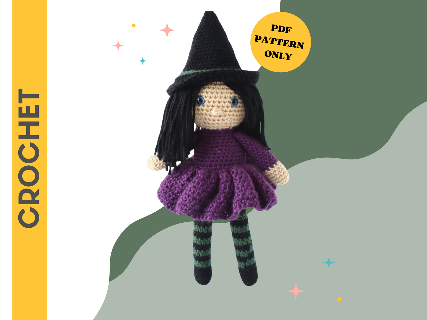 Magda the Witch - Crochet Pattern