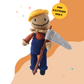 Patches the Scarecrow Plushie - Crochet Pattern