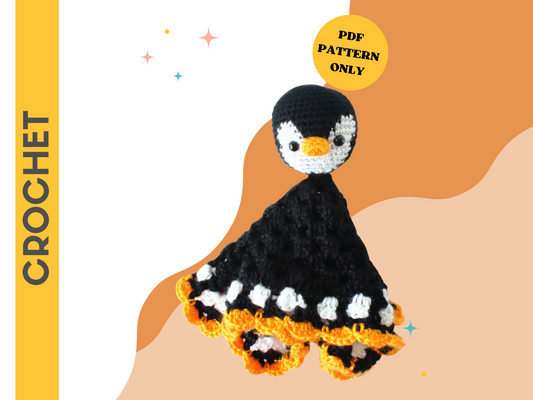 Penguin Lovey - Crochet Pattern