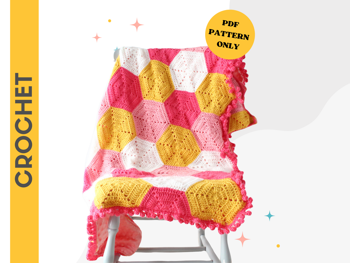 Khadija Baby Blanket - Crochet Pattern