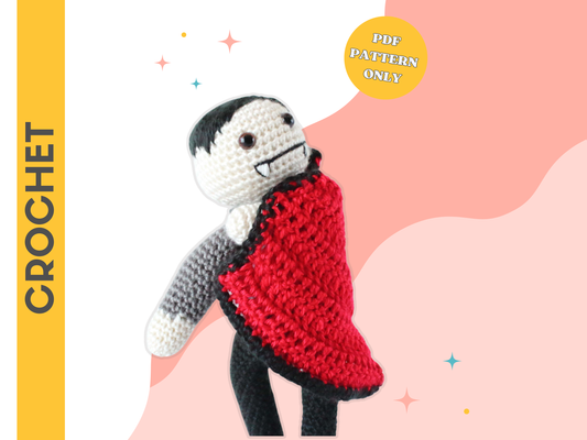 Viktor the Vampire - Crochet Pattern