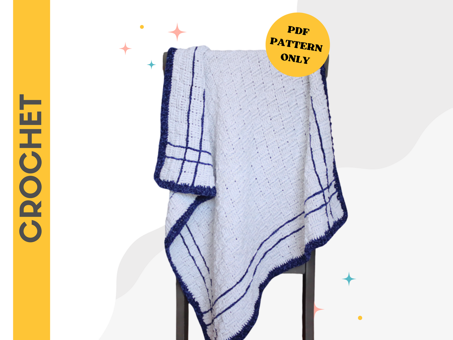 Baraka Baby Blanket - Crochet Pattern