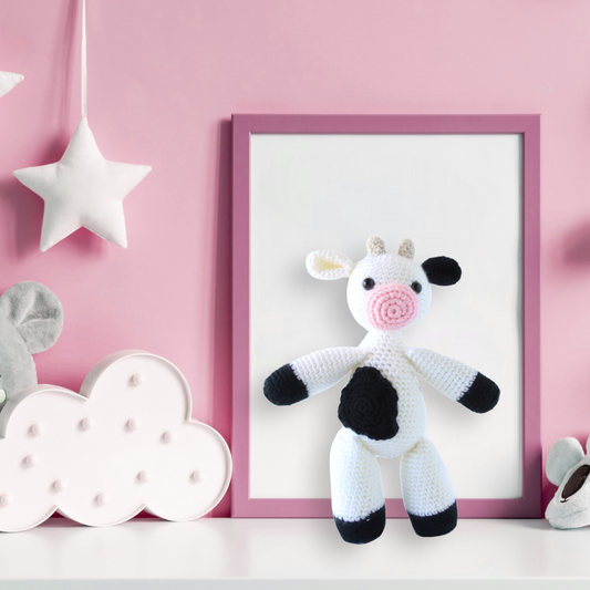 Bonnie the Cow Plushie - Made to Order