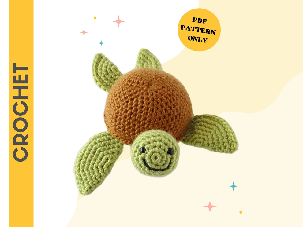 Shelby the Turtle - Crochet Pattern – The Blue Elephants
