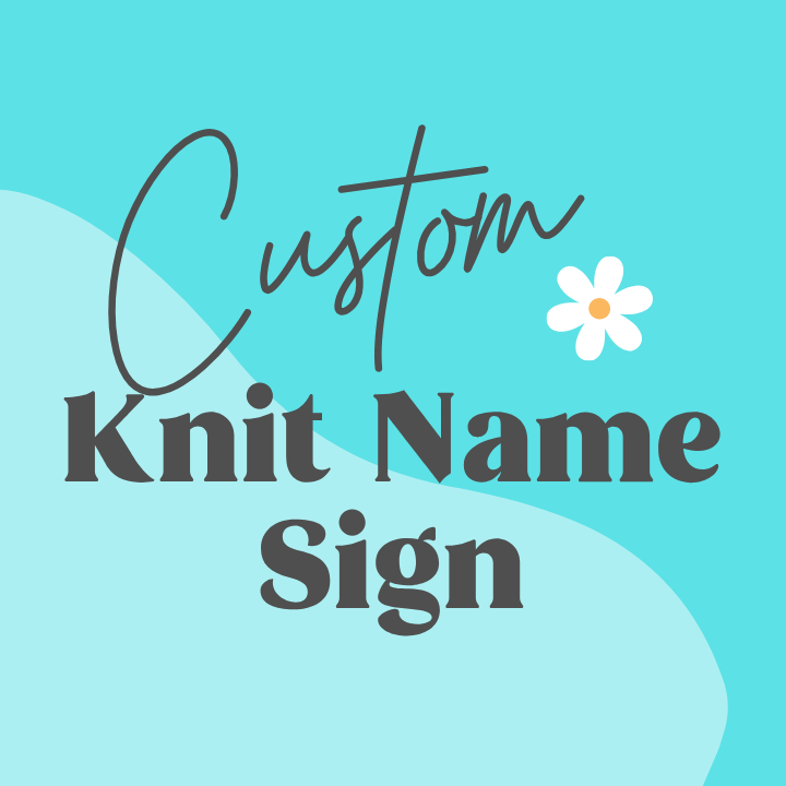 Custom Wire Name Sign