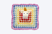 Aurora Unicorn Lovey - Crochet Pattern
