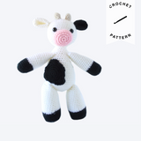 Bonnie the Cow Plushie - Crochet Pattern