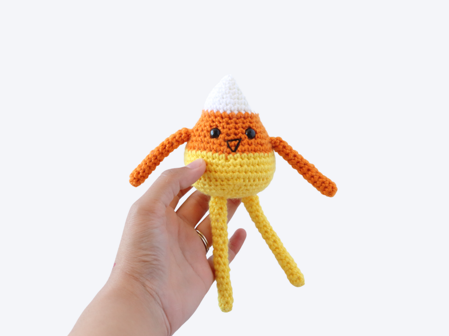 Candy Corn Kids Plushies - Crochet Pattern