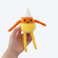 Candy Corn Kids Plushies - Crochet Pattern