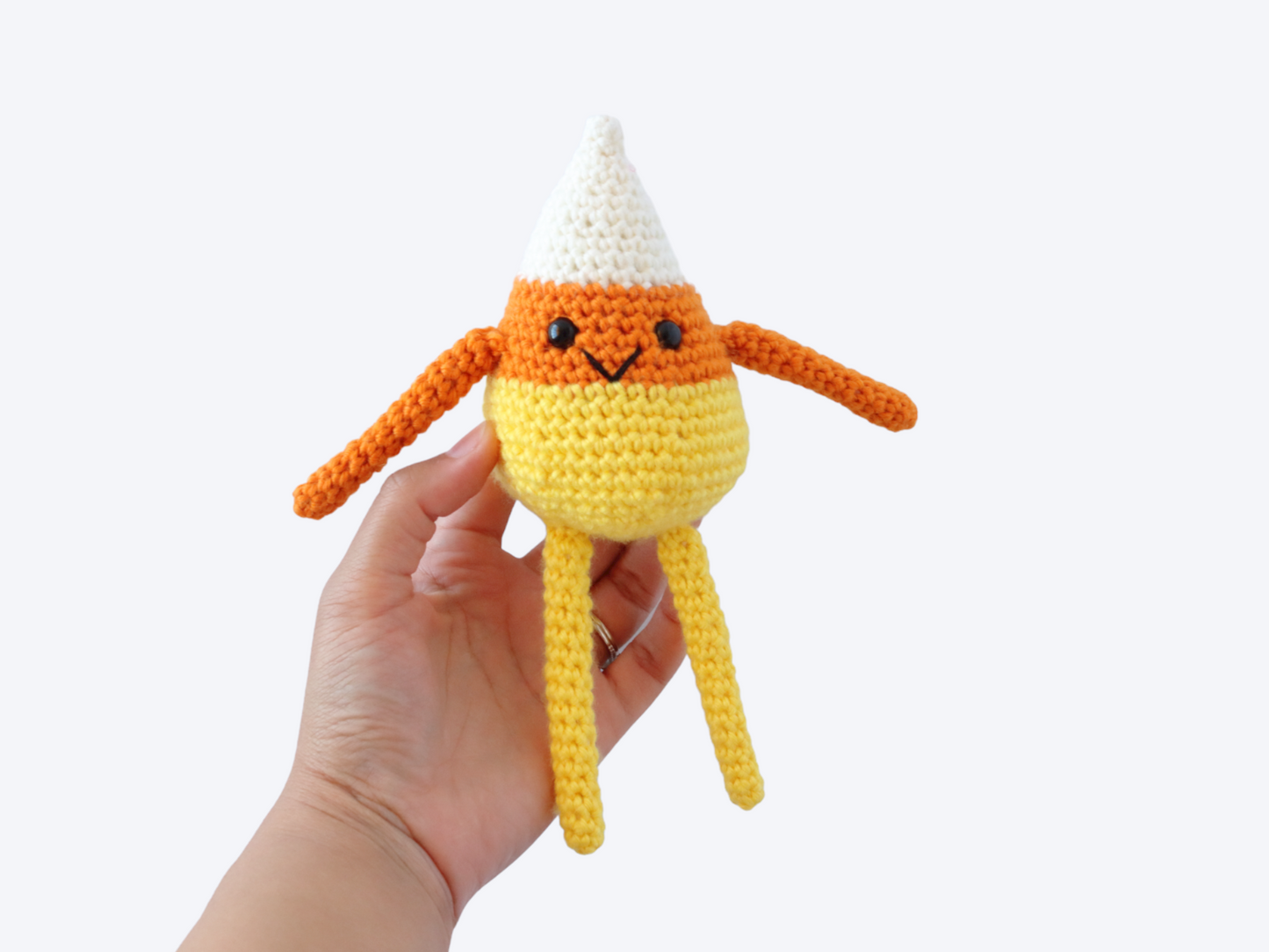 Candy Corn Kids Plushies - Crochet Pattern