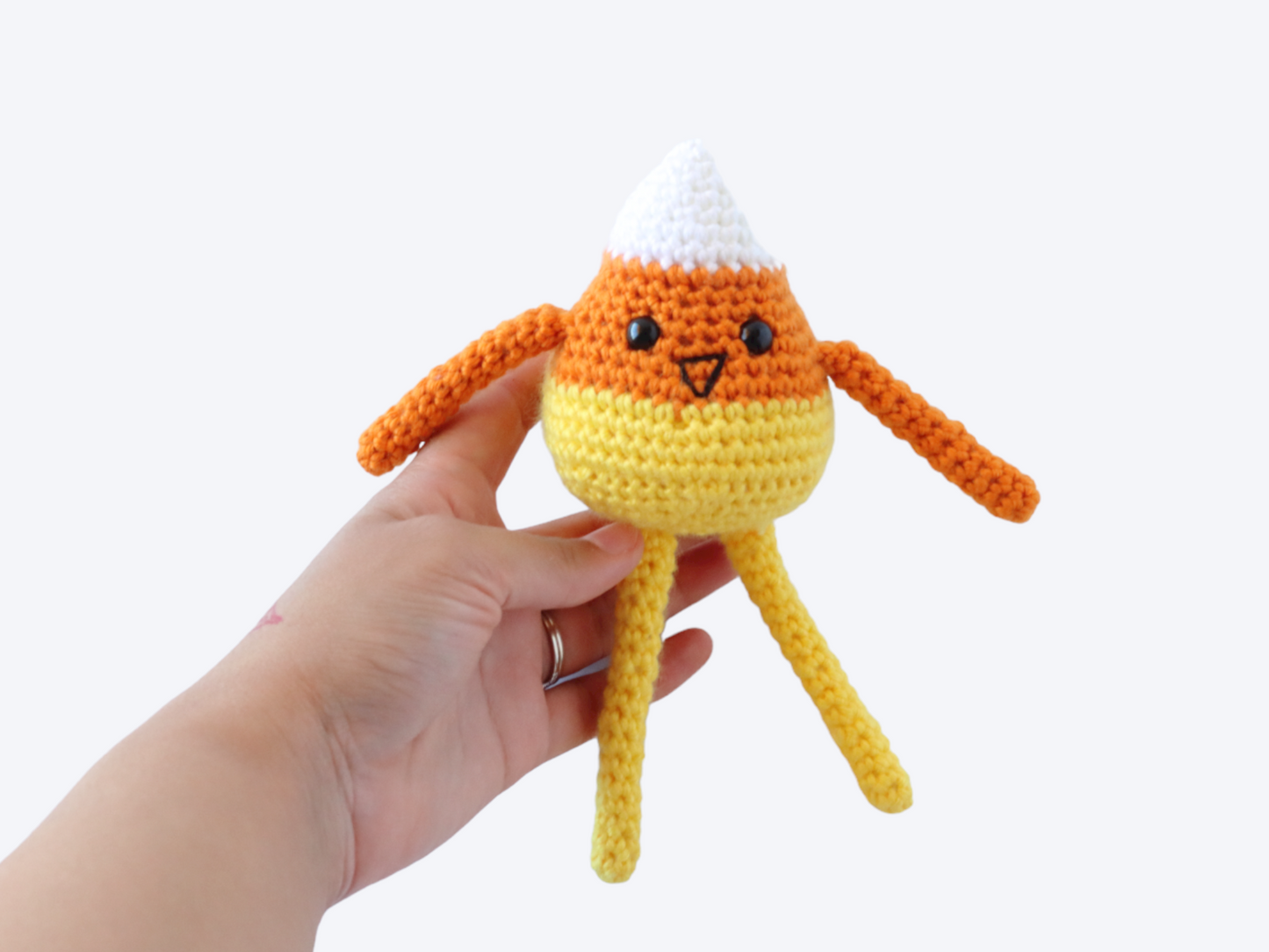Candy Corn Kids Plushies - Crochet Pattern
