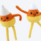 Candy Corn Kids Plushies - Crochet Pattern