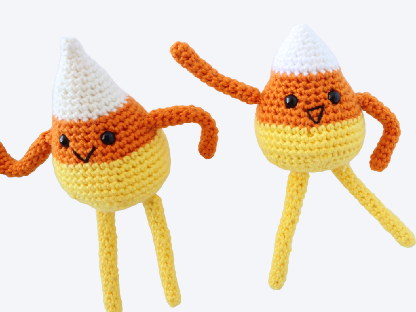 Candy Corn Kids Plushies - Crochet Pattern