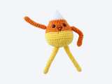 Candy Corn Kids Plushies - Crochet Pattern