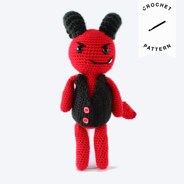 Damian the Devil - Crochet Pattern