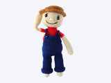 Freddy the Farmer Plushie - Crochet Pattern
