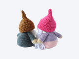 Gnorma the Gnome Plushie - Crochet Pattern