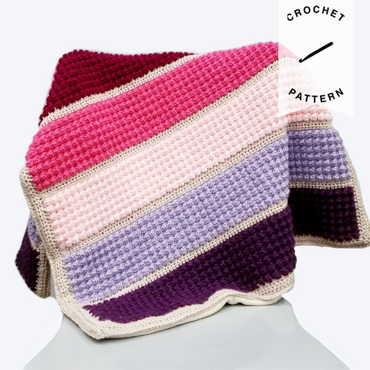 Lila Baby Blanket - Crochet Pattern