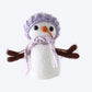 Lucy the Snowman Plushie - Crochet Pattern