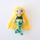 Melly the Mermaid Plushie - Crochet Pattern