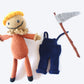 Patches the Scarecrow Plushie - Crochet Pattern