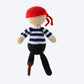 Percival the Pirate Plushie - Crochet Pattern