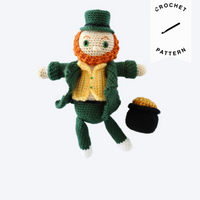 Seamus the Leprechaun Plushie - Crochet Pattern