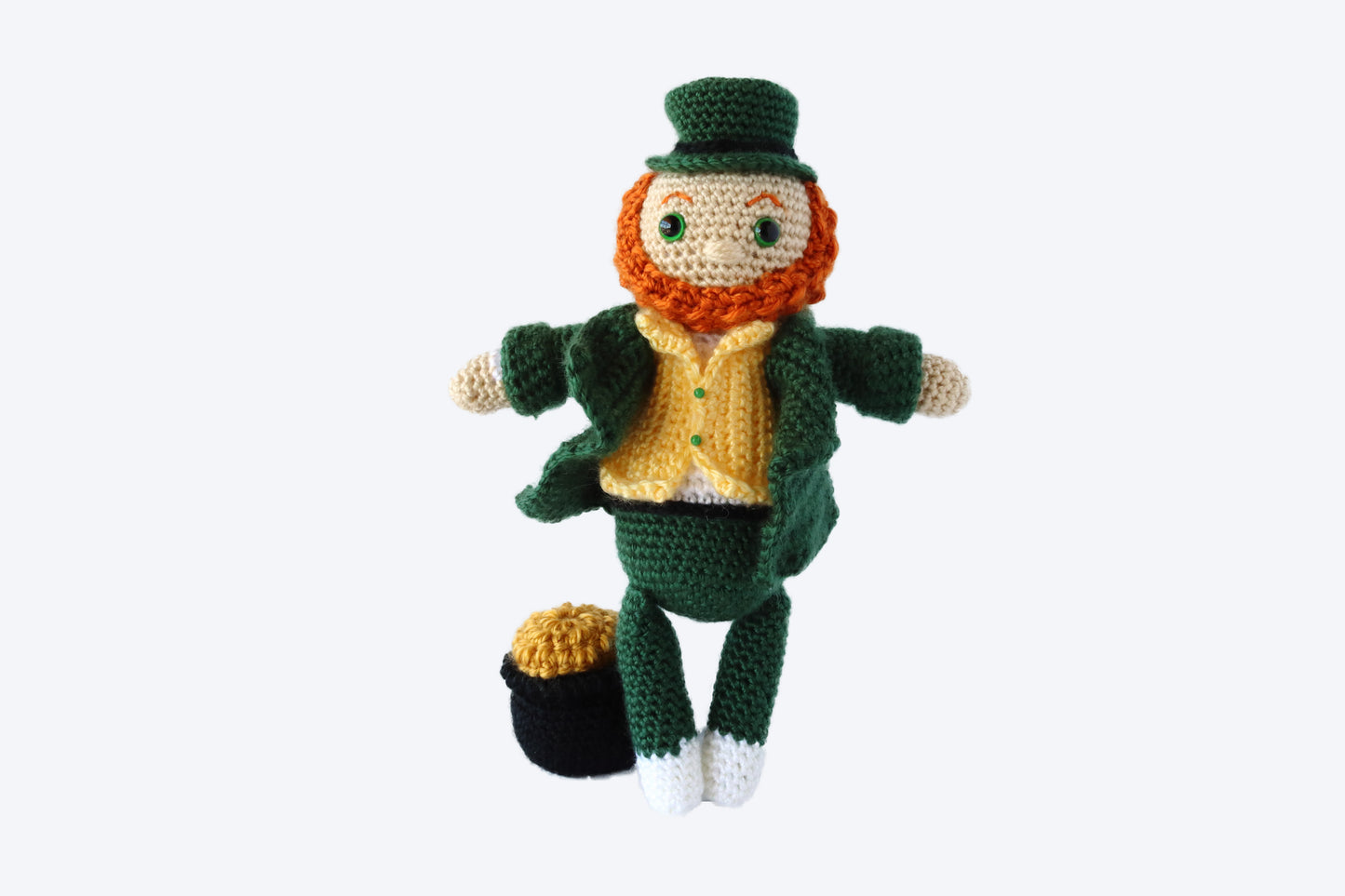 Seamus the Leprechaun Plushie - Crochet Pattern