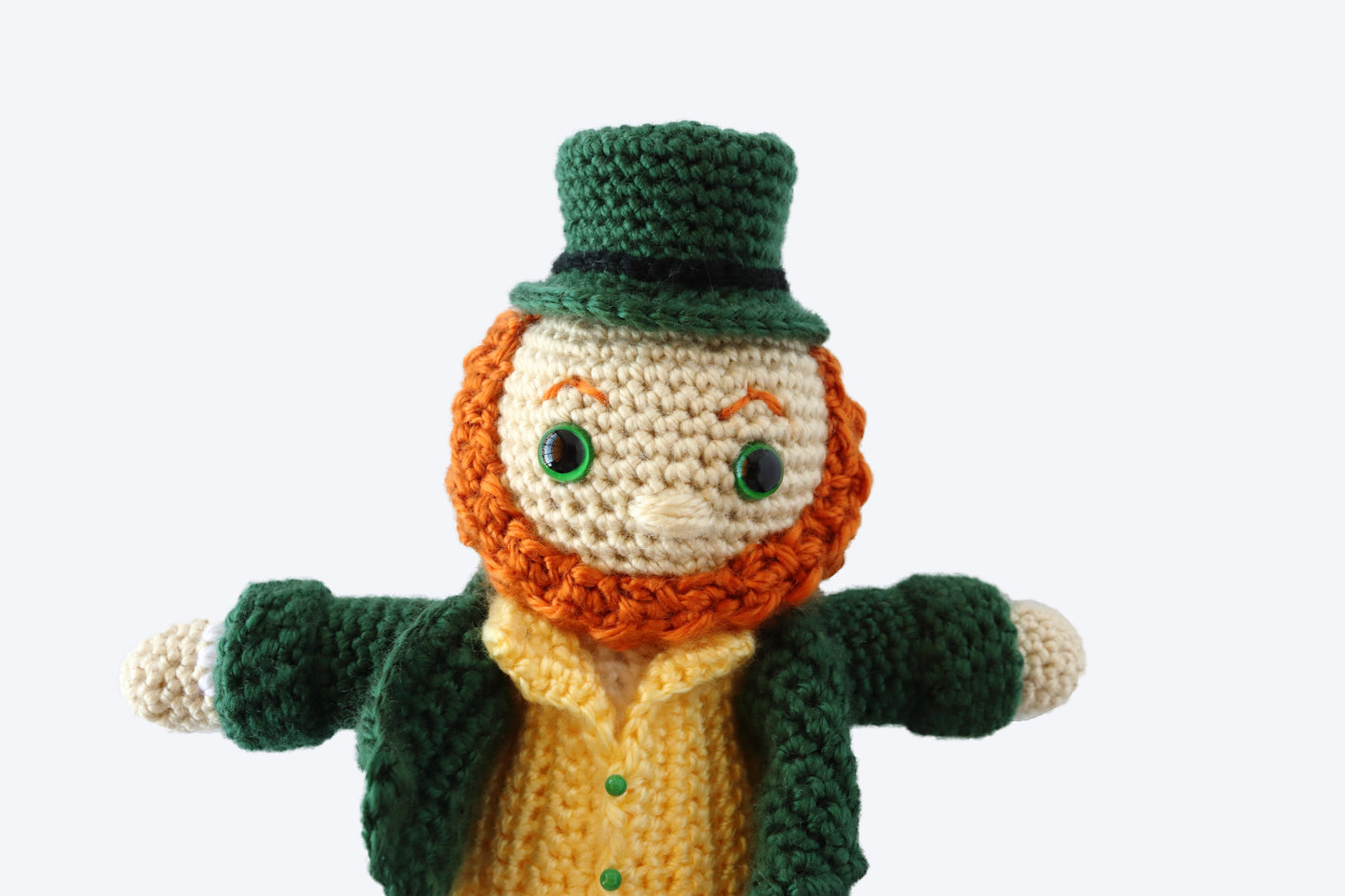 Seamus the Leprechaun Plushie - Crochet Pattern