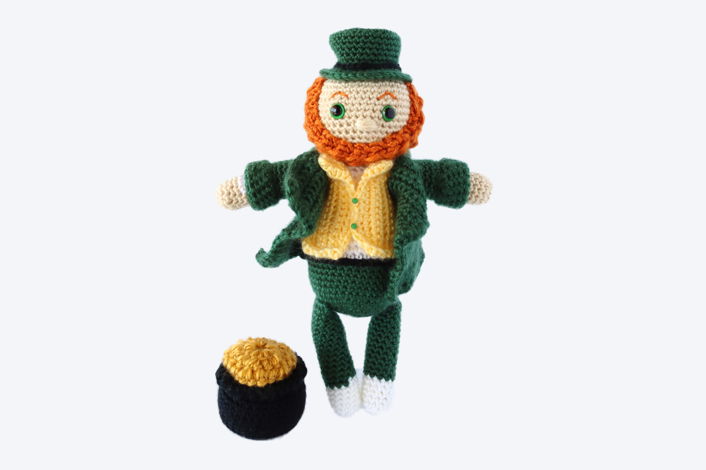 Seamus the Leprechaun Plushie - Crochet Pattern