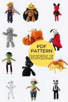 Sweet and Spooky Buddies Collection - Crochet Pattern Bundle