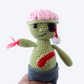 Zeke the Zombie Plushie - Crochet Pattern