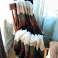 Mocha Ripple Crochet Throw - Crochet Pattern
