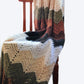 Mocha Ripple Crochet Throw - Crochet Pattern